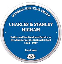 Charles & Stanley Higham - Blue Plaque