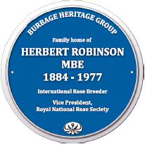 Herbert Robinson - Blue Plaque